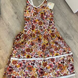 Ripcurl Riveria maxi dress burgundy floral print